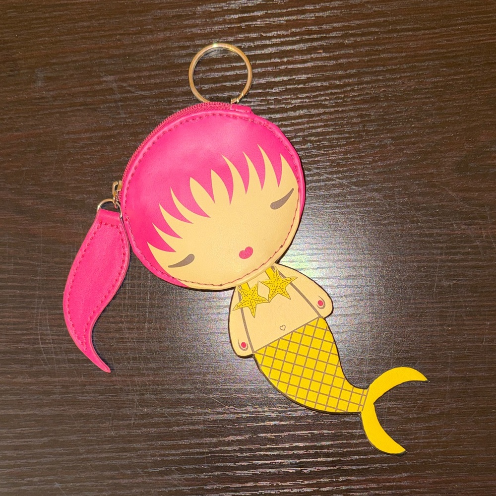 HL Mermaid Coin Purse Keychain